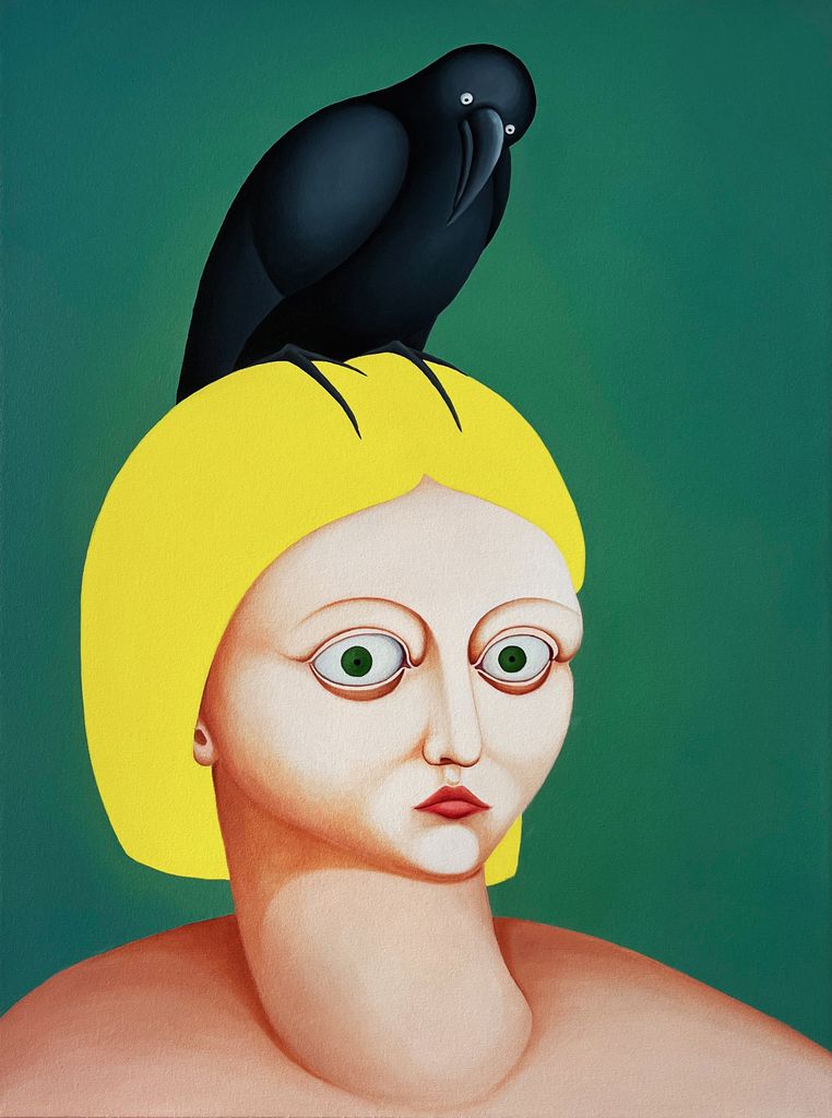 ציור פיגורטיבי עם סמלים – ליז מאר